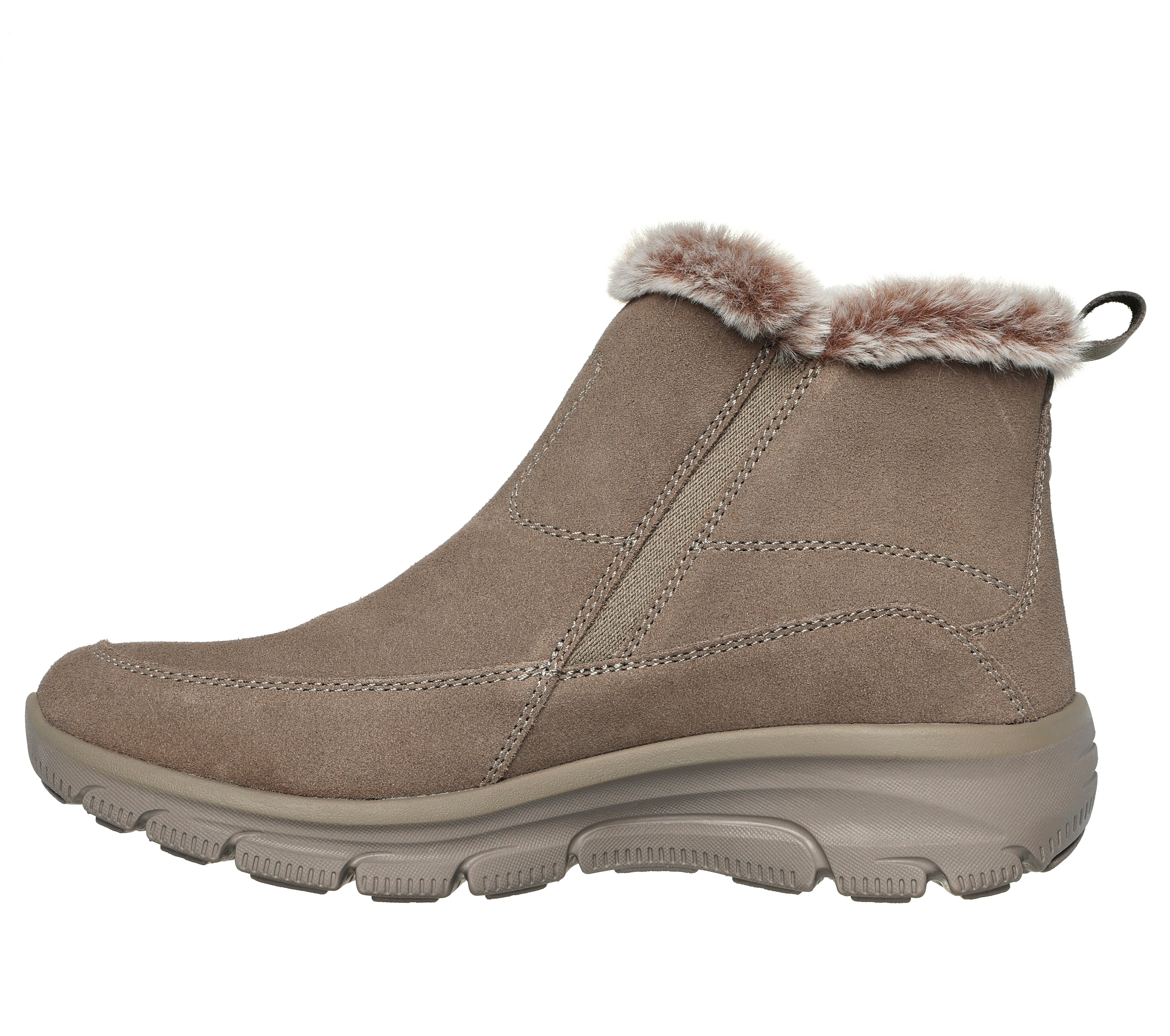 Skechers Ghete dama EASY GOING COOL ZIP 167862 TAUPE ID4271-TPE