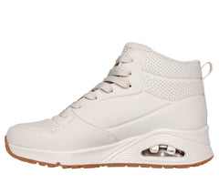 Skechers Ghete dama UNO STAND HIGH 177097 OFF WHITE ID4275-OFWT