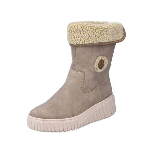 Rieker Ghete dama N2554 60 bej ID4298-BEJ