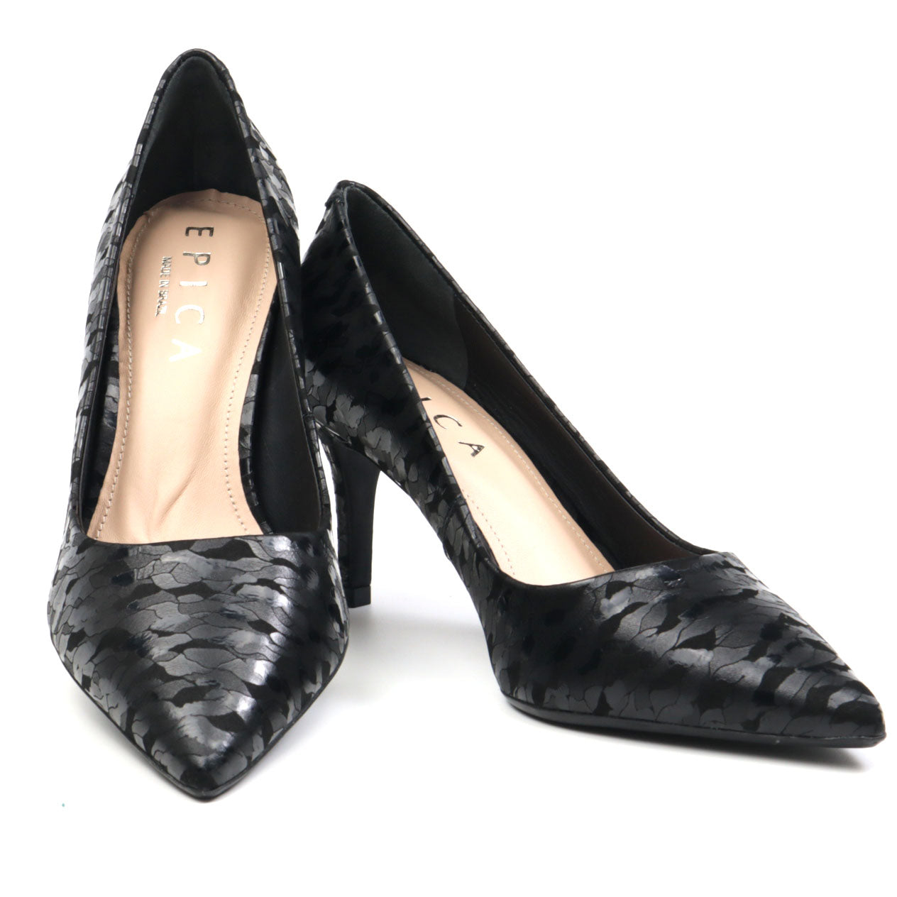 Epica Pantofi dama OE11120 720 515 O7 I negru presaj ID4299-NGPRES