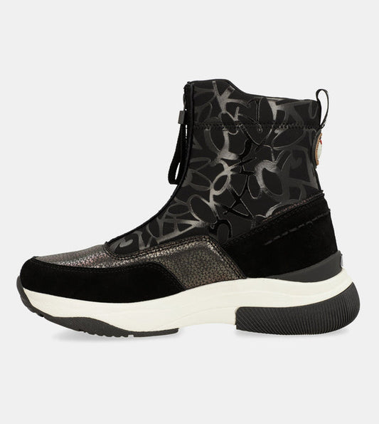 Anekke Ghete dama 39390 452 negru+multicolor ID4313-NG.MCL