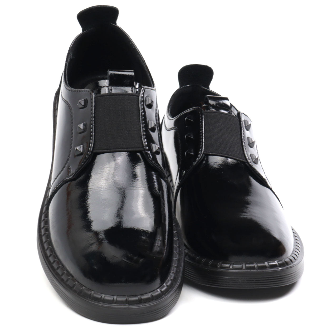 Formazione Pantofi dama 30906L negru lac ID4321-NGL