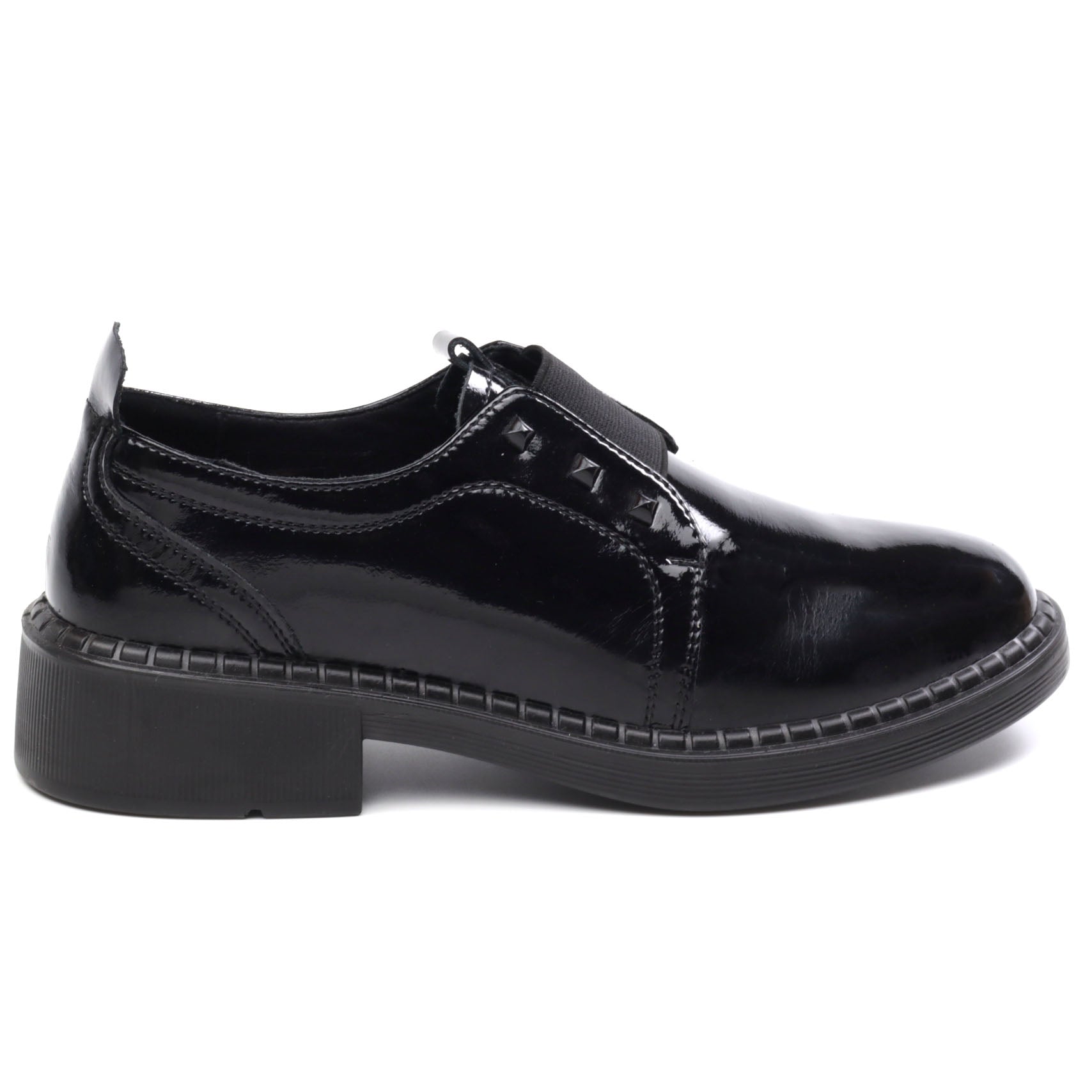 Formazione Pantofi dama 30906L negru lac ID4321-NGL