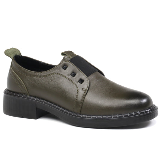 Formazione Pantofi dama 30906T verde ID4322-VRD