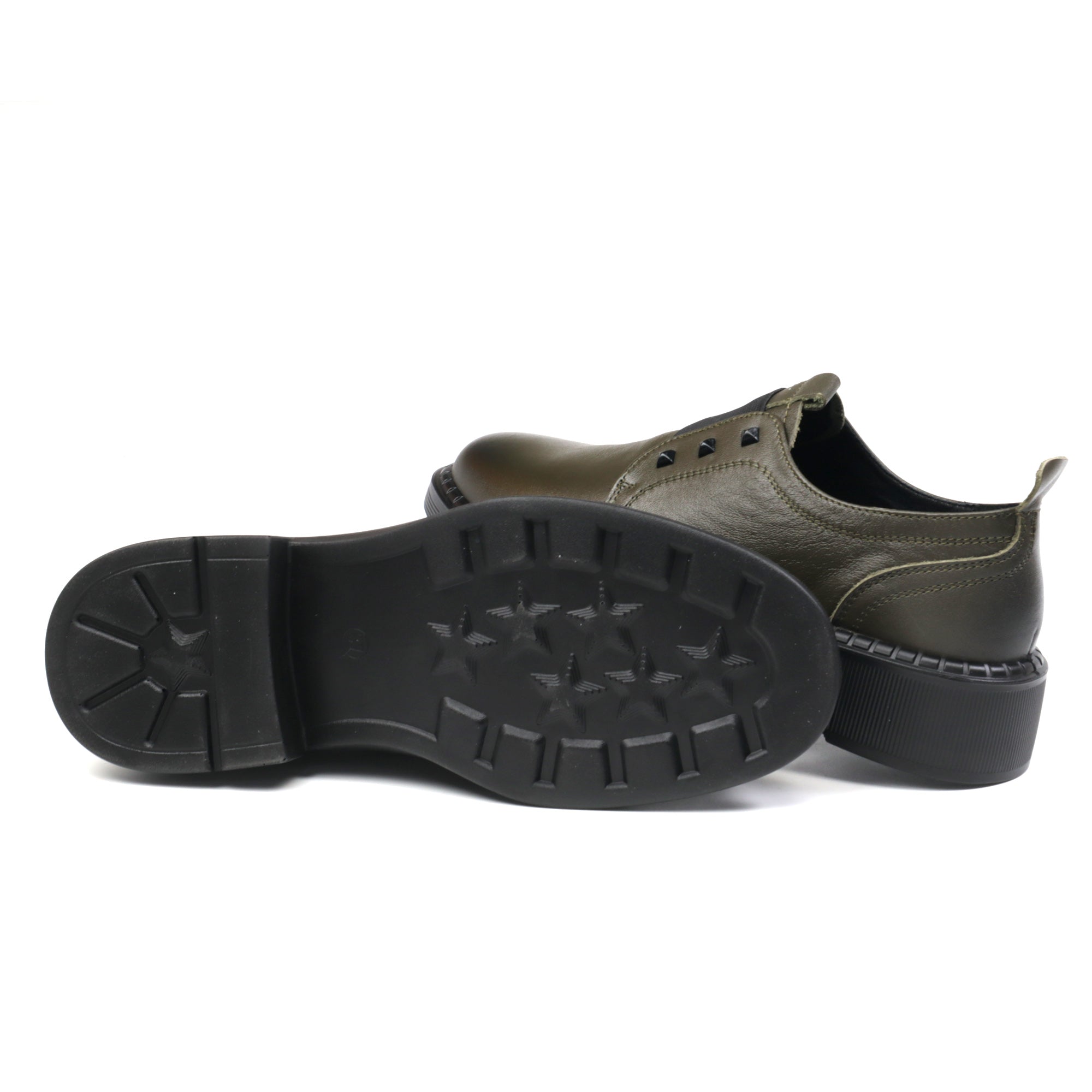 Formazione Pantofi dama 30906T verde ID4322-VRD