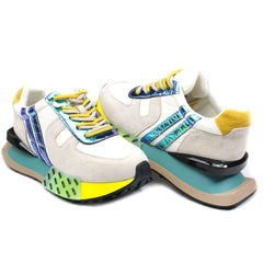 Feeling Sneakers dama piele naturala 3578 verde ID4344-VRD