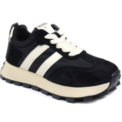 Feeling Sneakers dama 9606 negru ID4348-NG