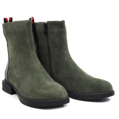 Formazione Ghete dama D9193 1 verde velur ID4363-VRDV