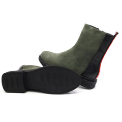 Formazione Ghete dama D9193 1 verde velur ID4363-VRDV