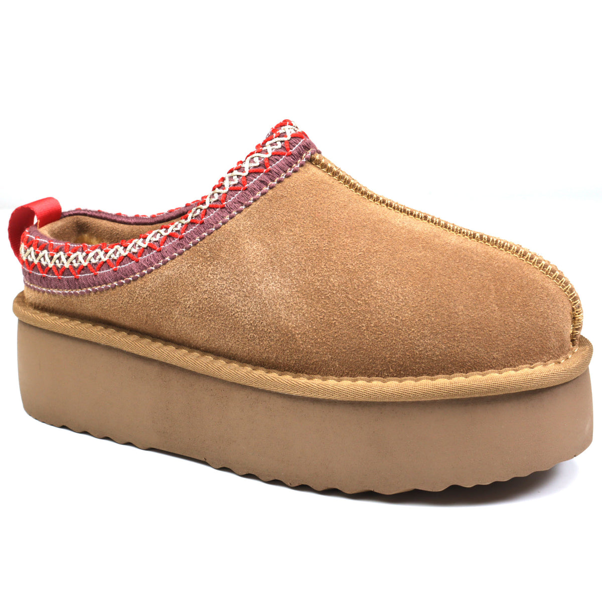 Energy Saboti dama stil UGG I1253 camel velur ID4375-CMLV