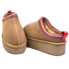 Energy Saboti dama stil UGG I1253 camel velur ID4375-CMLV