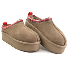 Energy Saboti dama stil UGG I1253 taupe velur ID4375-TPEV