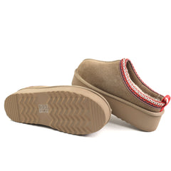 Energy Saboti dama stil UGG I1253 taupe velur ID4375-TPEV