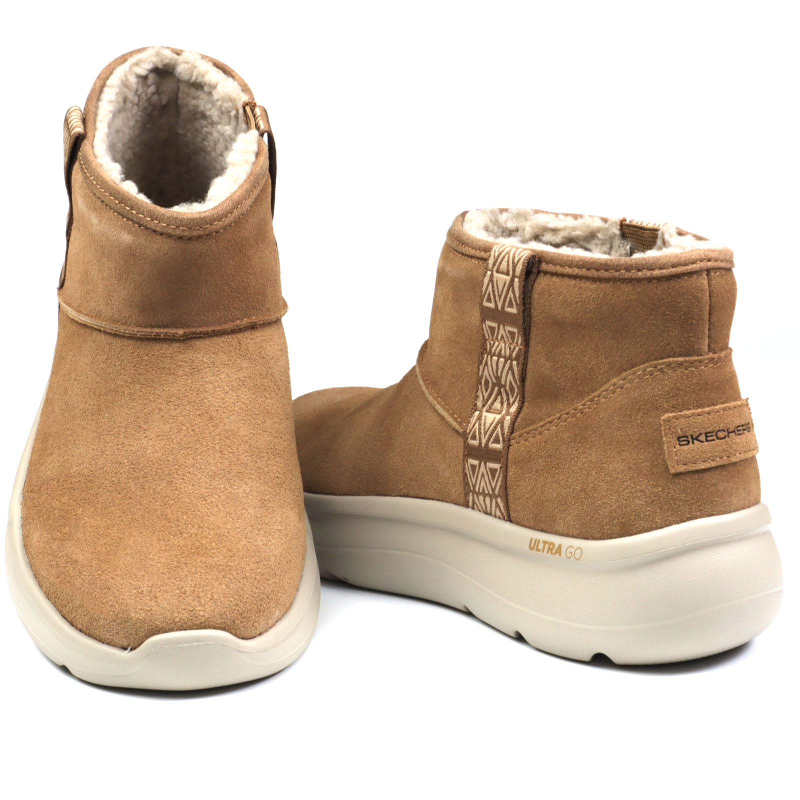 Skechers Ghete dama stil UGG ON THE GO ENCORE FIRESIDE 144850 CHESTNUT ID4392-CSNT