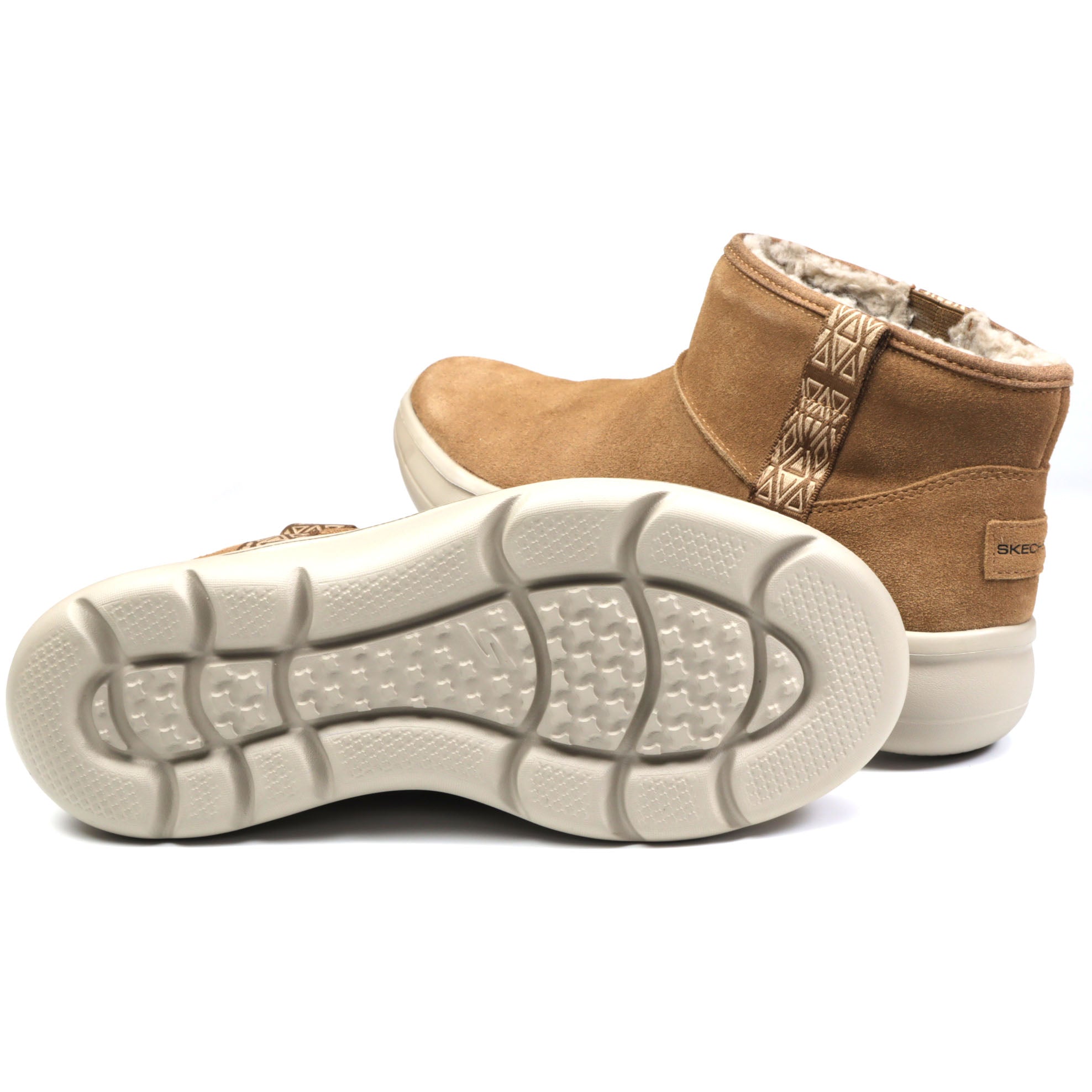 Skechers Ghete dama stil UGG ON THE GO ENCORE FIRESIDE 144850 CHESTNUT ID4392-CSNT