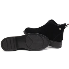 Formazione Ghete dama B30041N negru velur ID4401-NGV