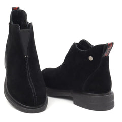 Formazione Ghete dama B30041N negru velur ID4401-NGV