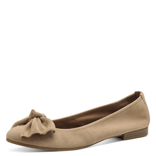 Tamaris Balerini dama 1 22141 44 taupe velur ID4421-TPEV