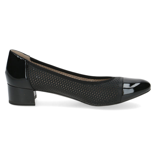 Caprice Pantofi dama perforati 9 22504 44 negru ID4422-NG