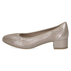 Caprice Pantofi dama perforati 9 22501 44 TAUPE ID4426-TPE