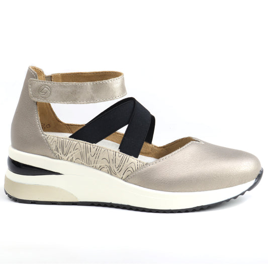 Remonte Pantofi dama decupati D2411 90 bronz ID4432-BZ