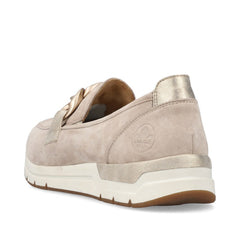 Rieker Pantofi dama 58944 60 bej velur ID4436-BJV