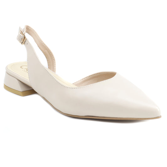 AGA Pantofi dama decupati PFA 1379.535 bej ID4500-BEJ
