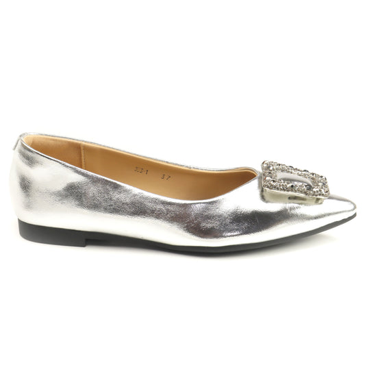 Formazione Pantofi dama 353 1 SILVER ID4552-SLV