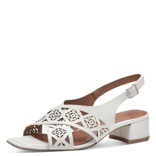 Tamaris Sandale dama 1 28252 42 WHITE ID4562-WHT