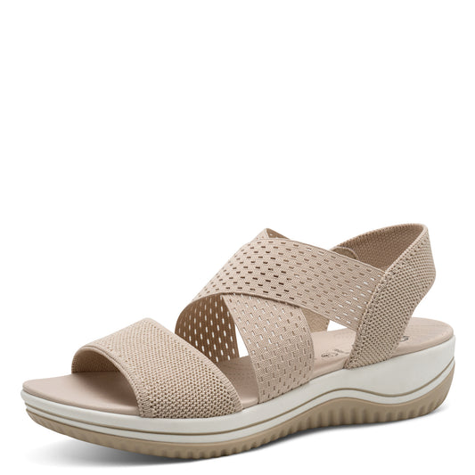 Jana Sandale dama 8 28768 42 BEIGE/GOLD ID4565-BEIG