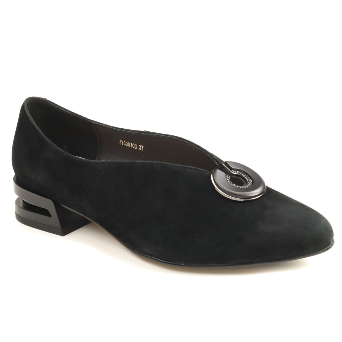 Karisma Pantofi dama JYJY60010B 01 I negru velur ID4582-NGV