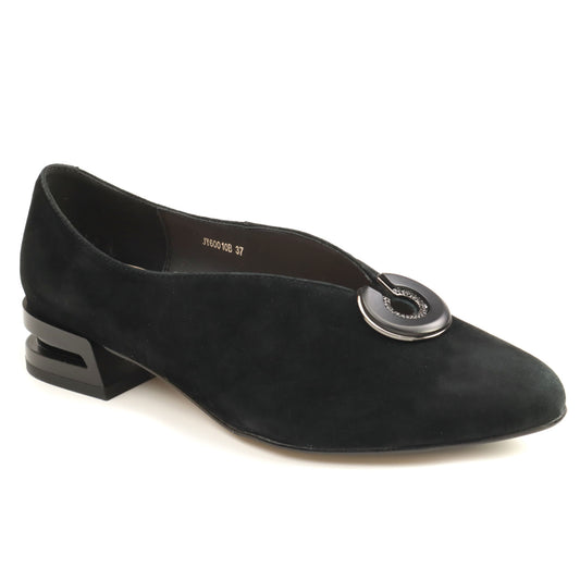 Karisma Pantofi dama JYJY60010B 01 I negru velur ID4582-NGV