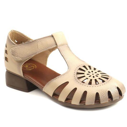 Formazione Pantofi dama decupati 631 apricot ID4610-APR