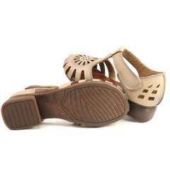 Formazione Pantofi dama decupati 631 apricot ID4610-APR