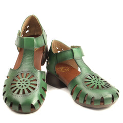 Formazione Pantofi dama decupati 631 GREEN ID4610-GRN