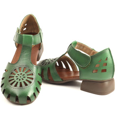 Formazione Pantofi dama decupati 631 GREEN ID4610-GRN