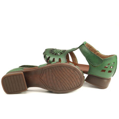 Formazione Pantofi dama decupati 631 GREEN ID4610-GRN