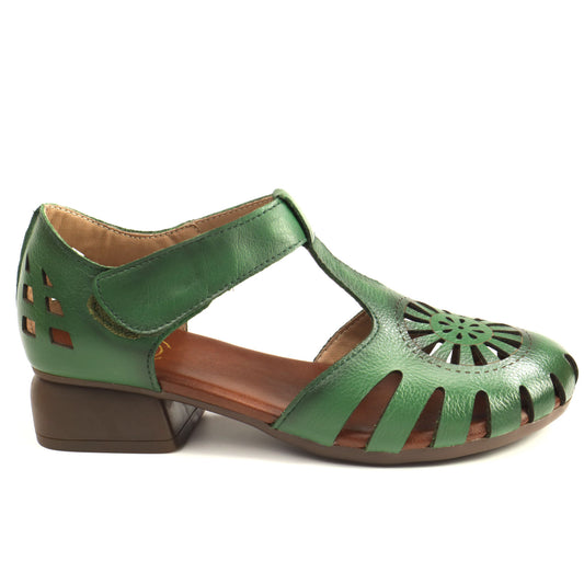 Formazione Pantofi dama decupati 631 GREEN ID4610-GRN