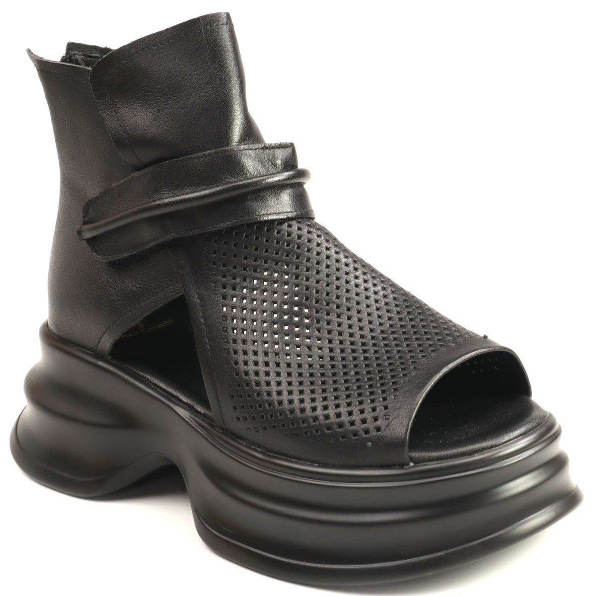 Franco Gerardo Ghete dama vara piele naturala 5881 BLACK ID4612-BLK