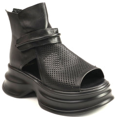 Franco Gerardo Ghete dama vara piele naturala 5881 BLACK ID4612-BLK