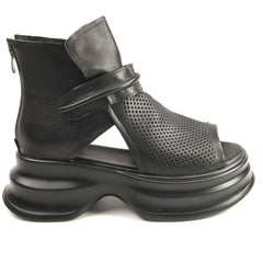Franco Gerardo Ghete dama vara piele naturala 5881 BLACK ID4612-BLK
