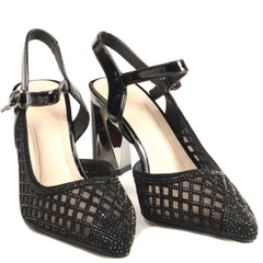 Epica Pantofi dama decupati K3K360053A 01 Z negru+multicolor ID4618-NG.MCL