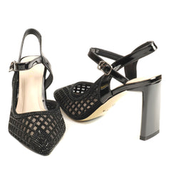Epica Pantofi dama decupati K3K360053A 01 Z negru+multicolor ID4618-NG.MCL
