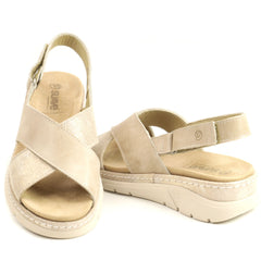 Suave Sandale dama piele naturala SU12505VT MOSTAR 03 N bej ID4626-BEJ