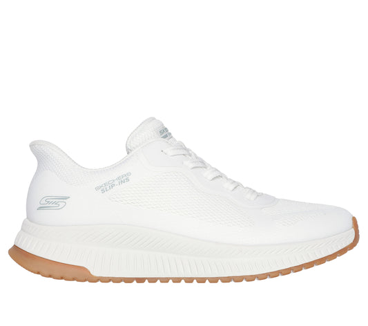 Skechers Pantofi dama sport Slip Ins BOBS SQUAD 4 STAPLE LOOK 117624 WHITE ID4630-WHT