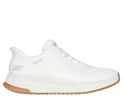Skechers Pantofi dama sport Slip Ins BOBS SQUAD 4 STAPLE LOOK 117624 WHITE ID4630-WHT