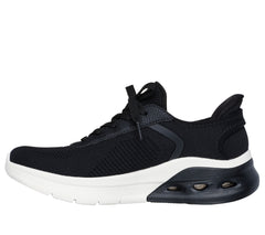 Skechers Pantofi dama sport Slip Ins BOBS ARC WAVES 2.0 NOW IT 117638 LILAC BLACK ID4632-BLK