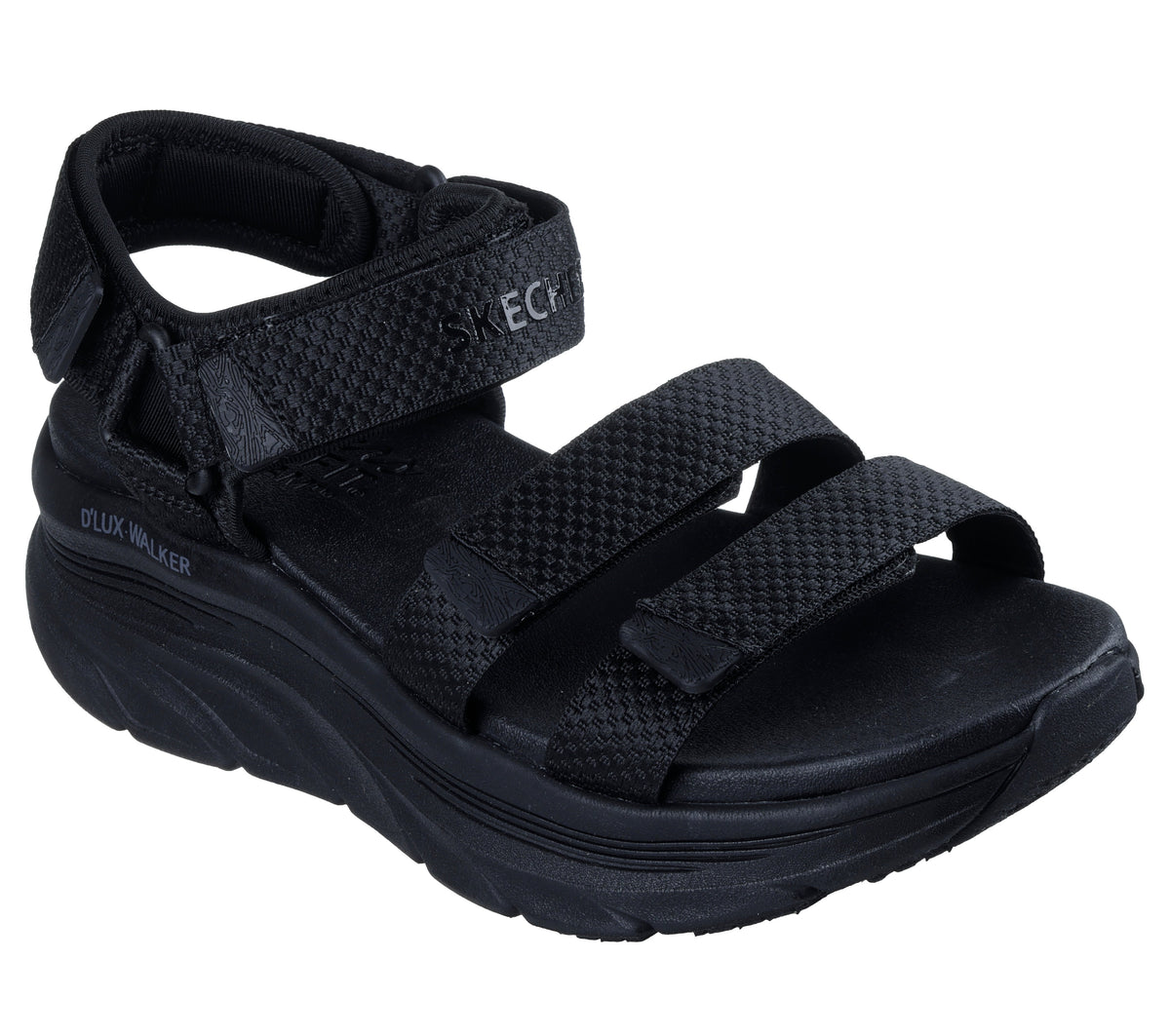 Skechers Sandale dama D'LUX WALKER GOING OUT VIBE 119828 BBK ID4640-BBK
