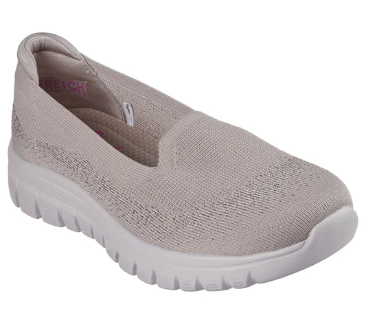Skechers Pantofi dama GRACEFUL VIEW FINDER 100697 TAUPE ID4641-TPE