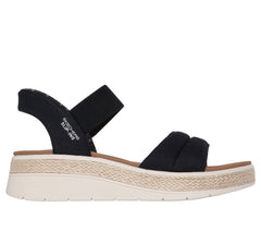Skechers Sandale dama Slip Ins BOBS SUN RAY 114413 BLACK ID4645-BLK